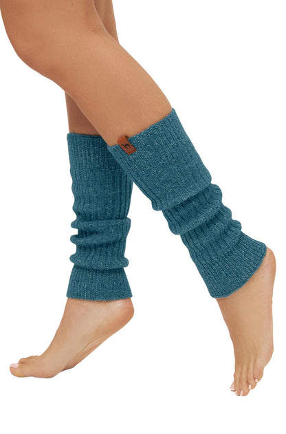 Alpaka Beinstulpen PACA - 87% Alpaka und Merino ultramarin one-size