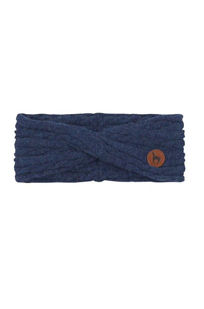 Alpaka Stirnband SUAVE mit Twist - 100% Alpaka