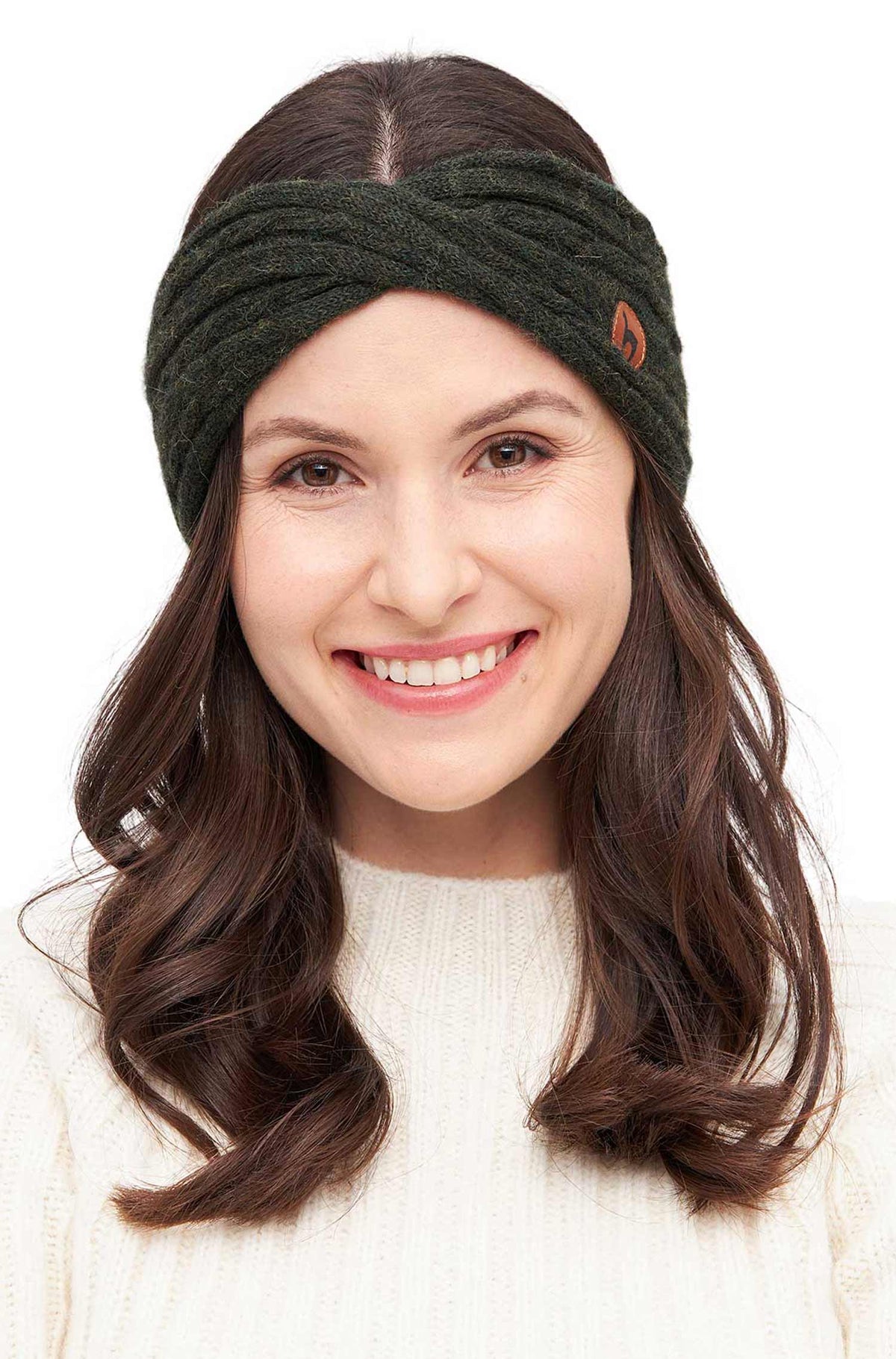 Alpaka Stirnband SUAVE mit Twist - 100% Alpaka