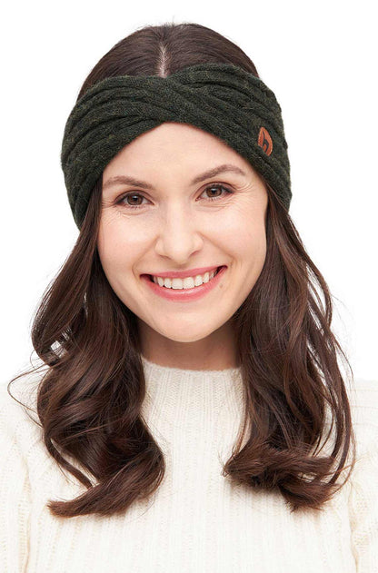Alpaka Stirnband SUAVE mit Twist - 100% Alpaka