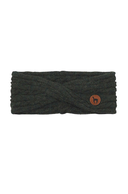 Alpaka Stirnband SUAVE mit Twist - 100% Alpaka
