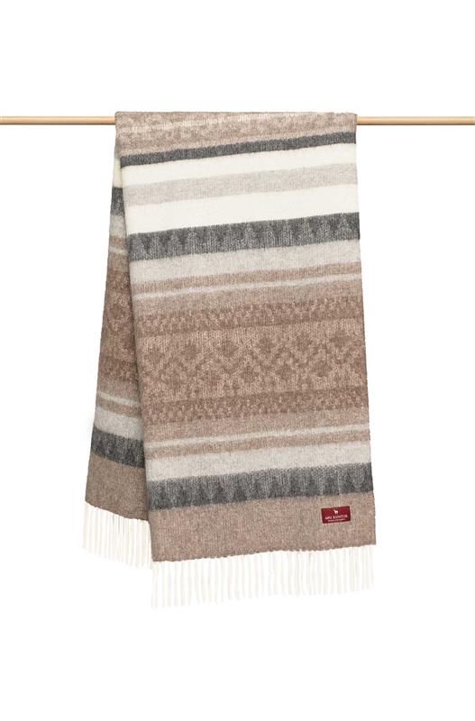Alpaka Decke MUNDO kamel/beige