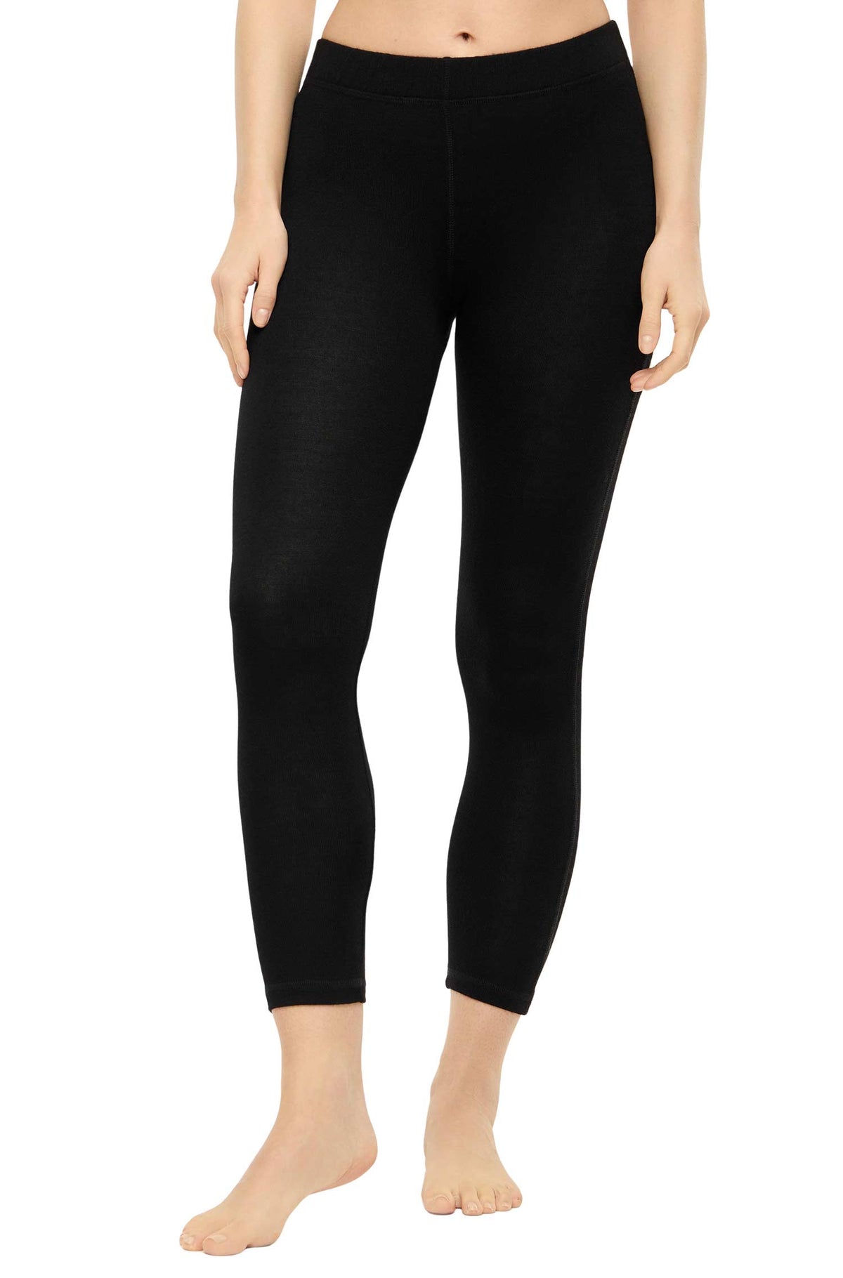 Alpaka Leggings LUZIA schwarz