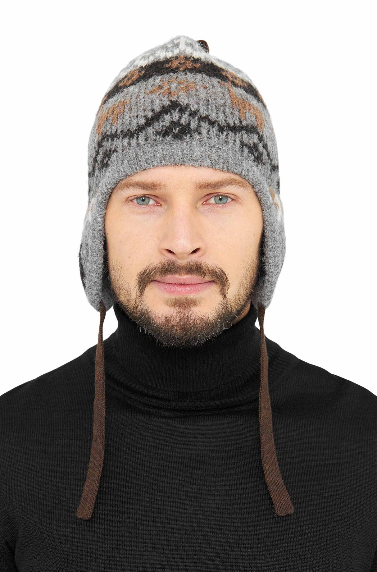 Mütze Inka Natura - 100% Alpaka