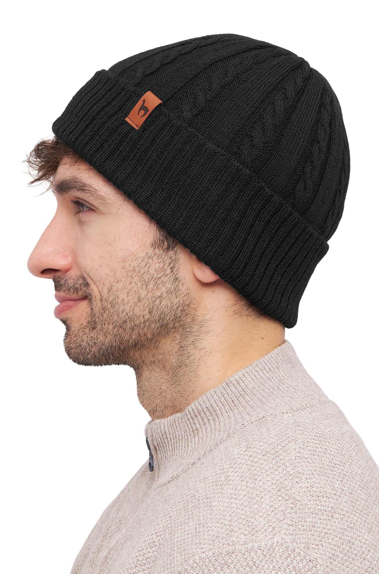 Alpaka Wendemütze SUAVE - 100% Alpaka