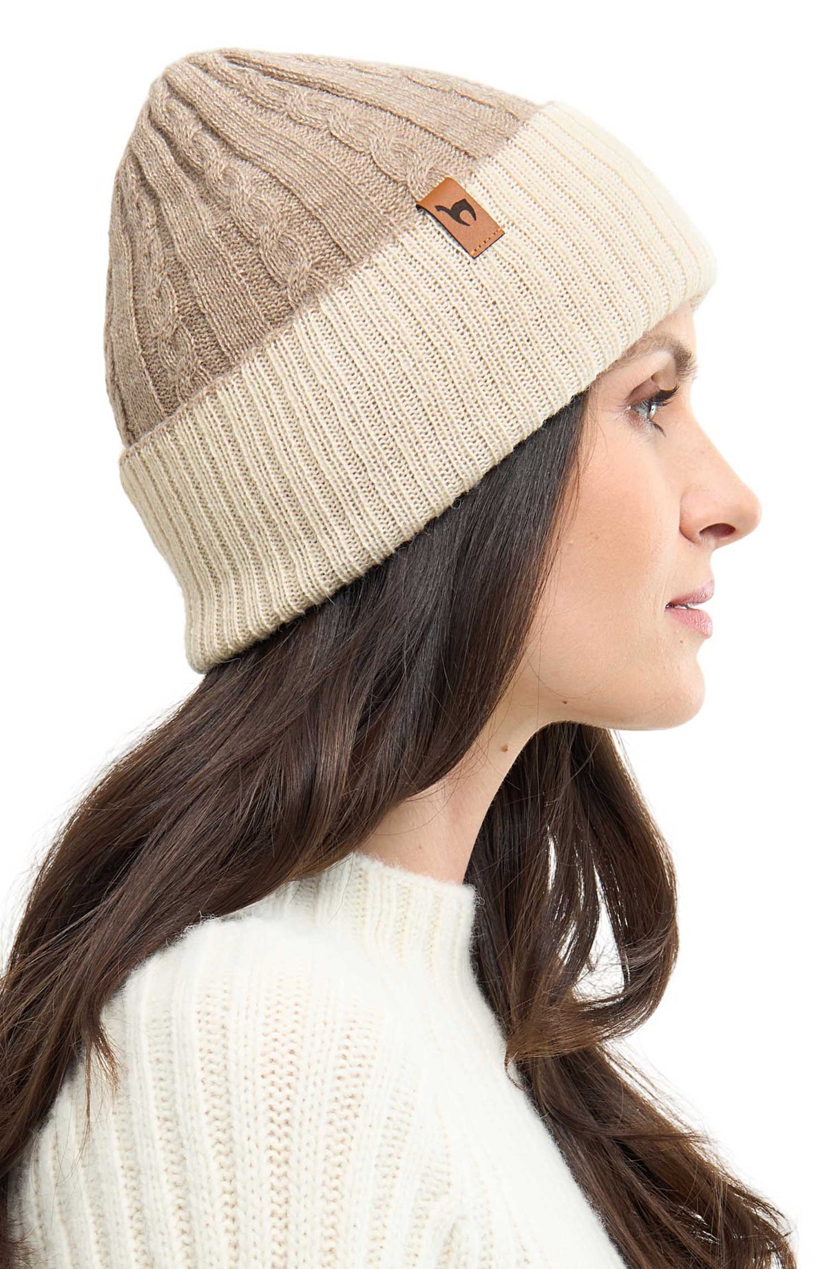 Alpaka Wendemütze SUAVE - 100% Alpaka