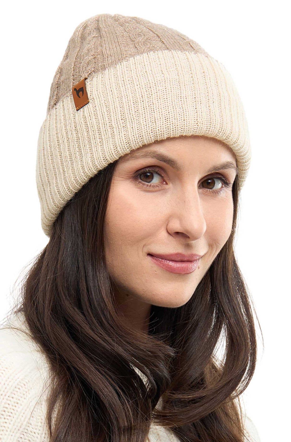 Alpaka Wendemütze SUAVE - 100% Alpaka