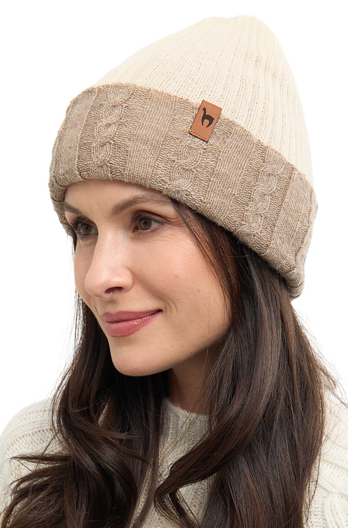 Alpaka Wendemütze SUAVE - 100% Alpaka