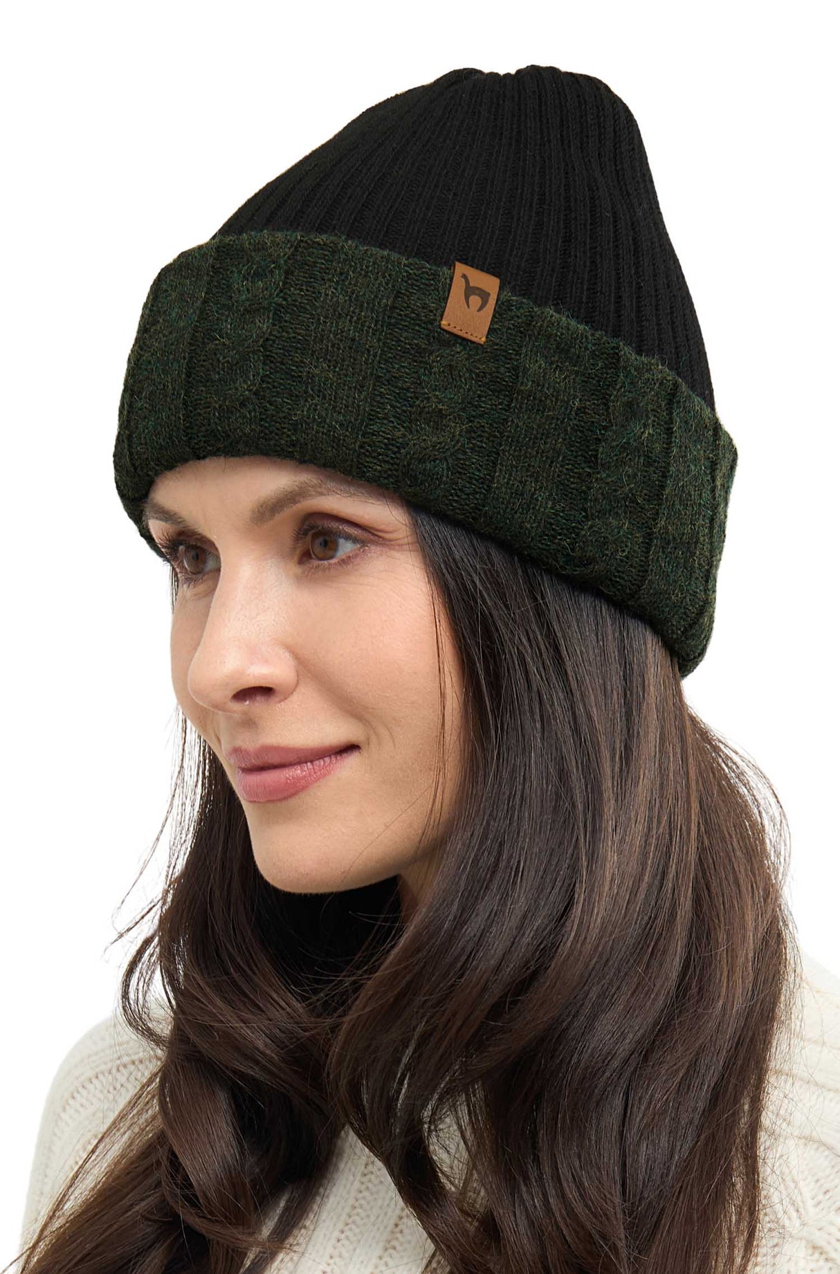 Alpaka Wendemütze SUAVE - 100% Alpaka