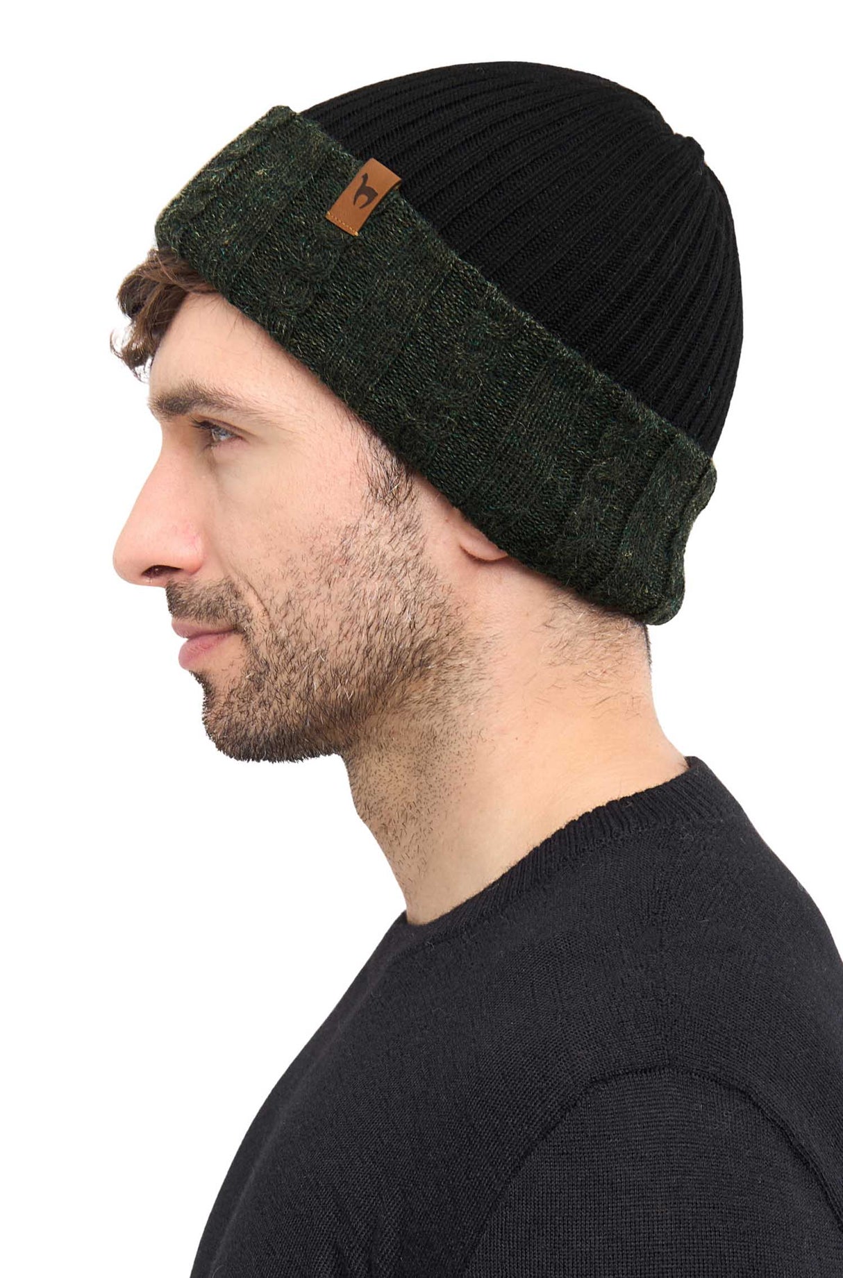 Alpaka Wendemütze SUAVE - 100% Alpaka