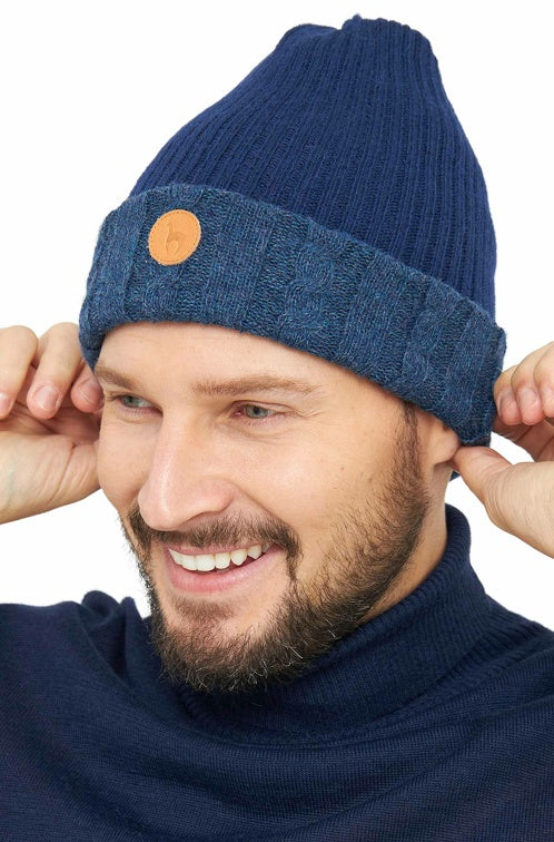 Alpaka Wendemütze SUAVE - 100% Alpaka