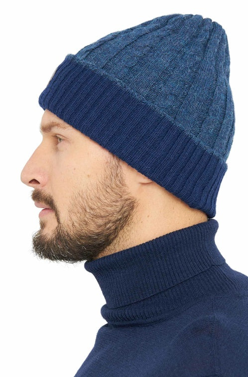 Alpaka Wendemütze SUAVE - 100% Alpaka