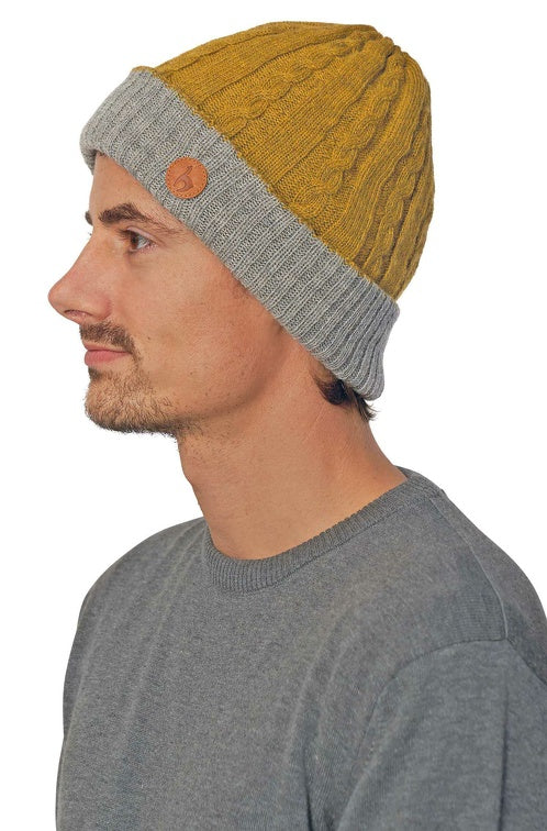 Alpaka Wendemütze SUAVE - 100% Alpaka