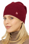 Alpaka Mütze RIPP - 100% Alpaka weinrot one-size von Apu Kuntur