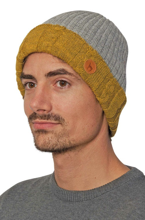 Alpaka Wendemütze SUAVE - 100% Alpaka