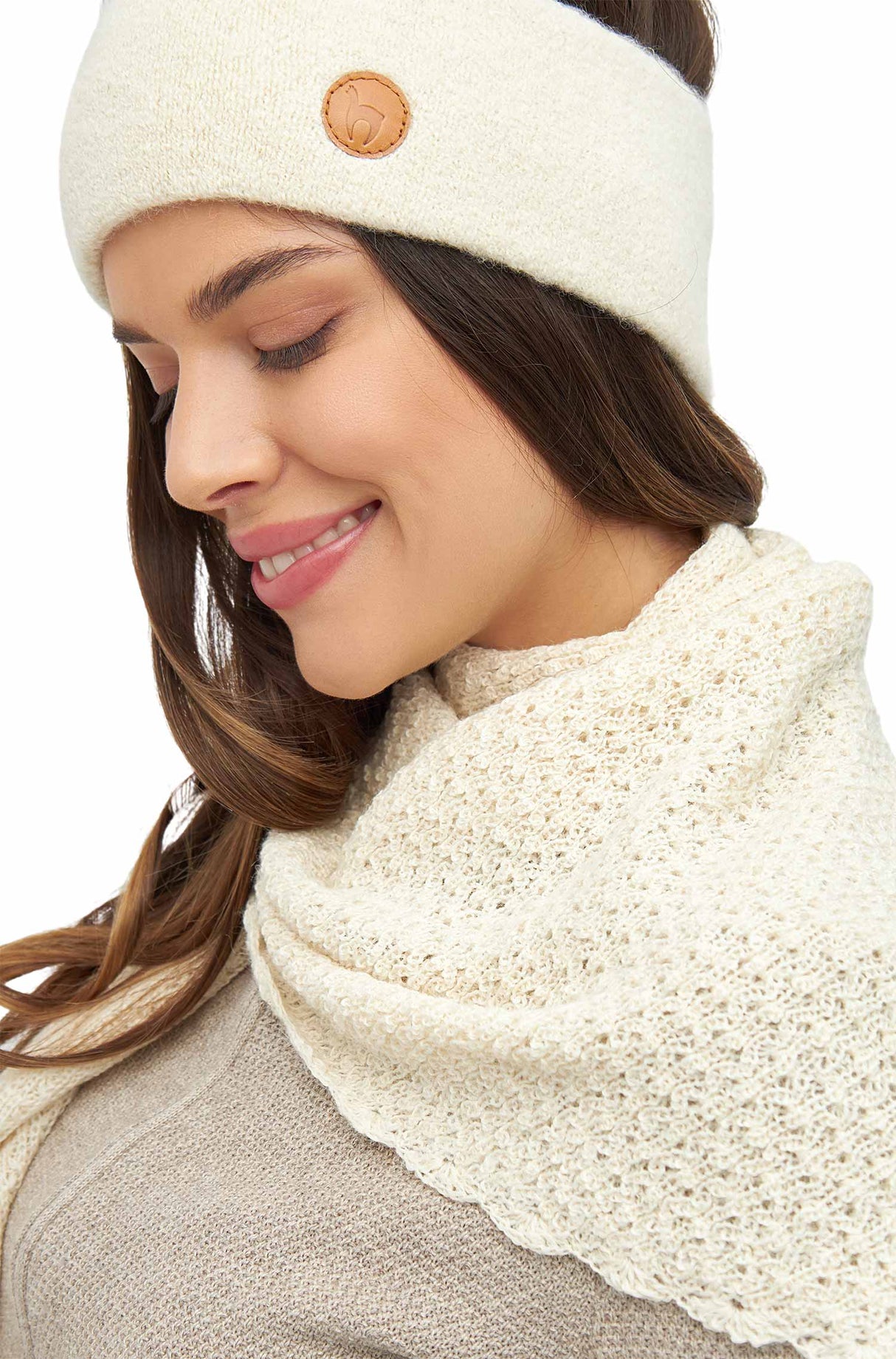 Schal Dreieck MARIPOSA aus 100% Alpaka