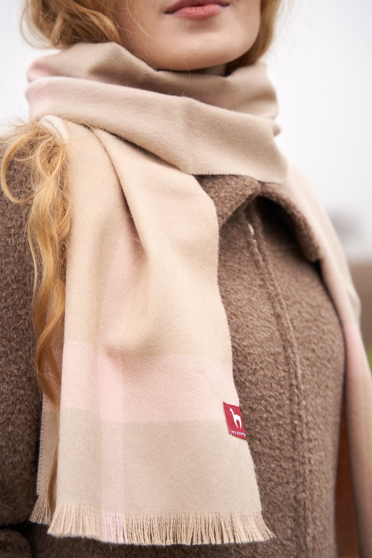 Schal GALANO aus 100% Alpaka