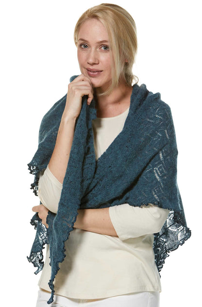 Alpaka Schal HADIA - 55% Alpaka & 26% Merino