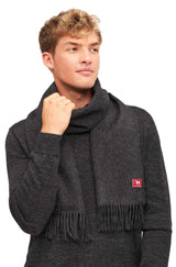 Alpaka Schal Uni aus 100% Alpaka