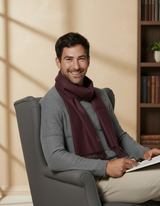 Alpaka Schal Uni aus 100% Alpaka - 17 Farben