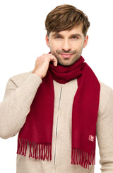 Alpaka Schal Uni aus 100% Alpaka