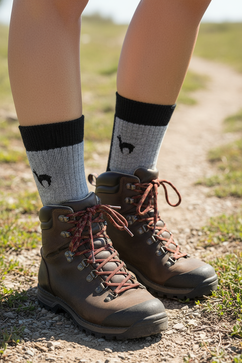 Alpaka TREKKING-Socken - 52% Alpaka