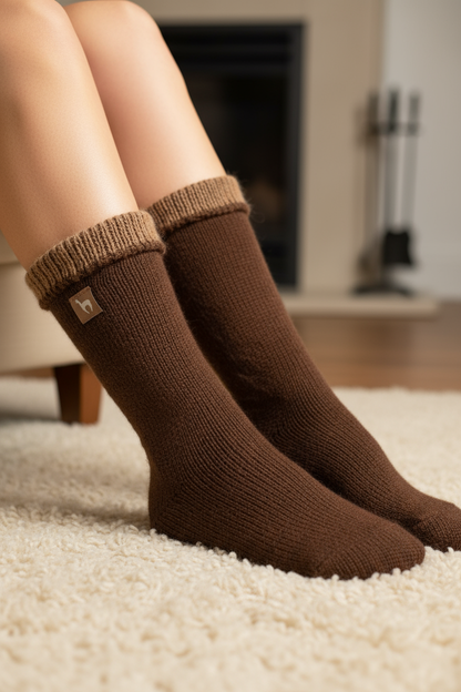 Alpaka WENDE-SOCKEN extra dick - 98% Alpaka