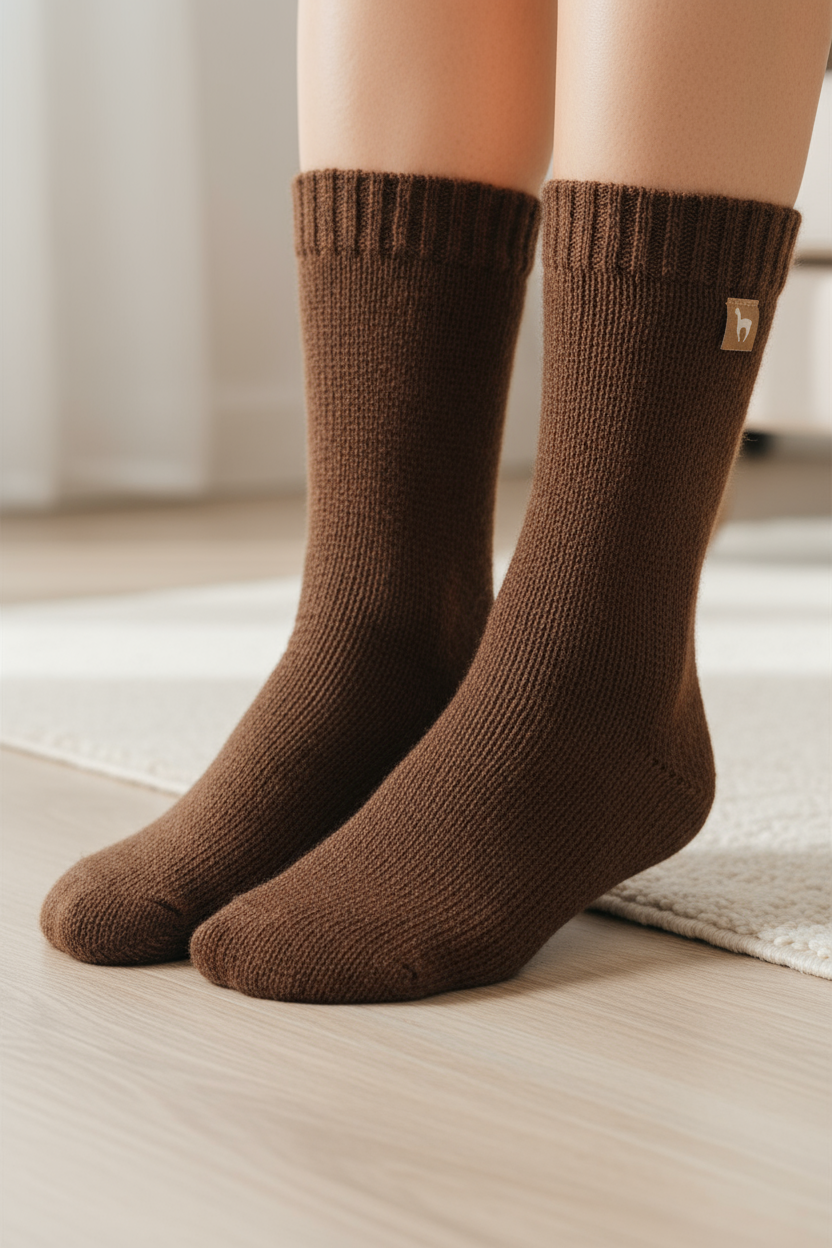 Alpaka WENDE-SOCKEN extra dick - 98% Alpaka