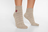 Socken FREIZEIT meliert - 52% Alpaka