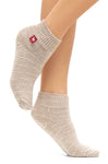 Socken FREIZEIT meliert - 52% Alpaka sand meliert von Apu Kuntur