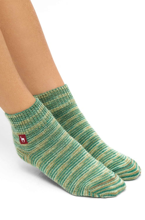 Socken FREIZEIT meliert - 52% Alpaka