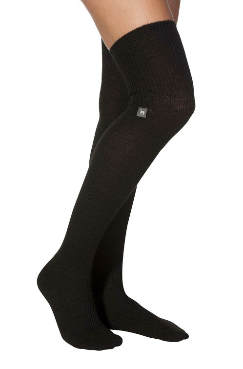 Alpaka Overknee-Strümpfe Socken - 52% Alpaka