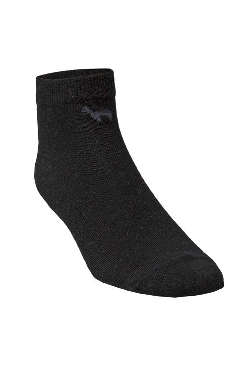 Alpaka SNEAKER Socken UNI - 70% Alpaka schwarz