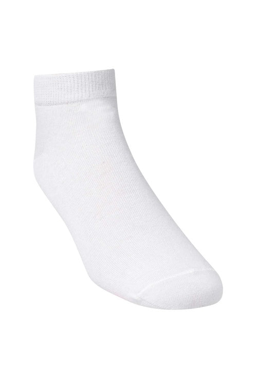 Alpaka SNEAKER Socken UNI - 70% Alpaka weiß
