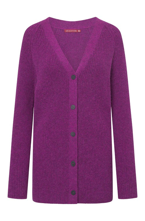 Alpaka Strickjacke CARICE - 56% Alpaka & Merino