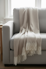 Tagesdecke FISCHGRAT aus 100% Alpaka