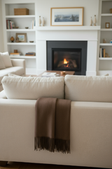 Tagesdecke FISCHGRAT aus 100% Alpaka