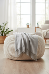 Alpaka Tagesdecke UNI - 100% Alpaka - 5 Farben