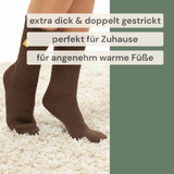 Alpaka WENDE-SOCKEN extra dick - 98% Alpaka