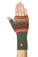 Alpakowe rękawiczki bez palców LUNA wykonane w 100% z alpaki