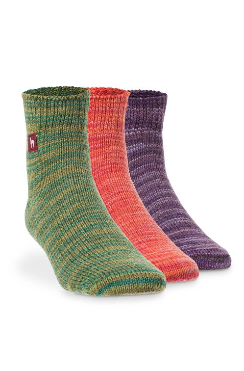 Socken FREIZEIT meliert - 52% Alpaka