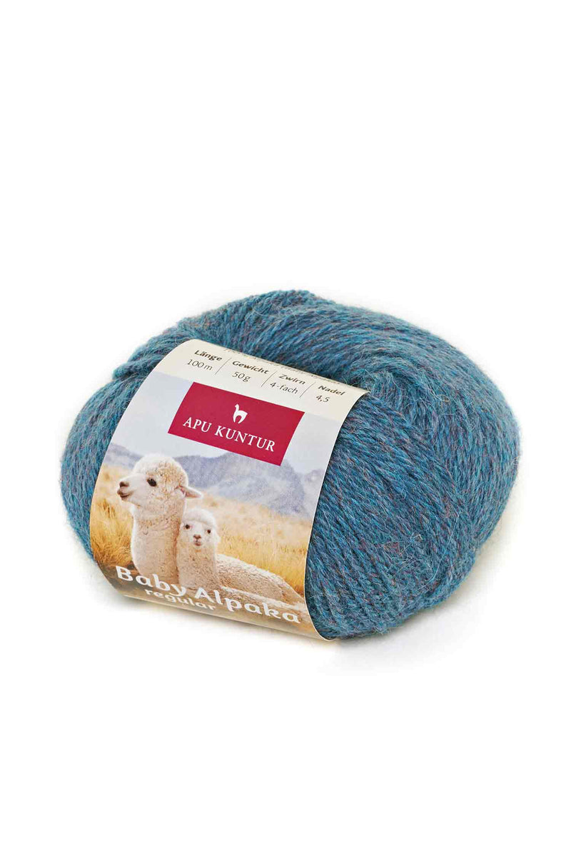 Alpaka Wolle PURE (Regular) 50g - 100% Alpaka alger