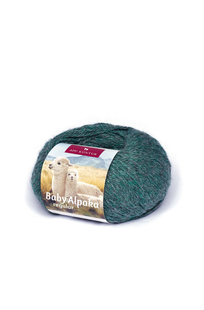 Alpaka Wolle PURE (Regular) 50g - 100% Alpaka deep sea