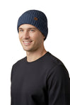 Alpaka Premium Mütze CHANNEL - 100% Alpaka blau one-size von Alpaka Store Deutschland