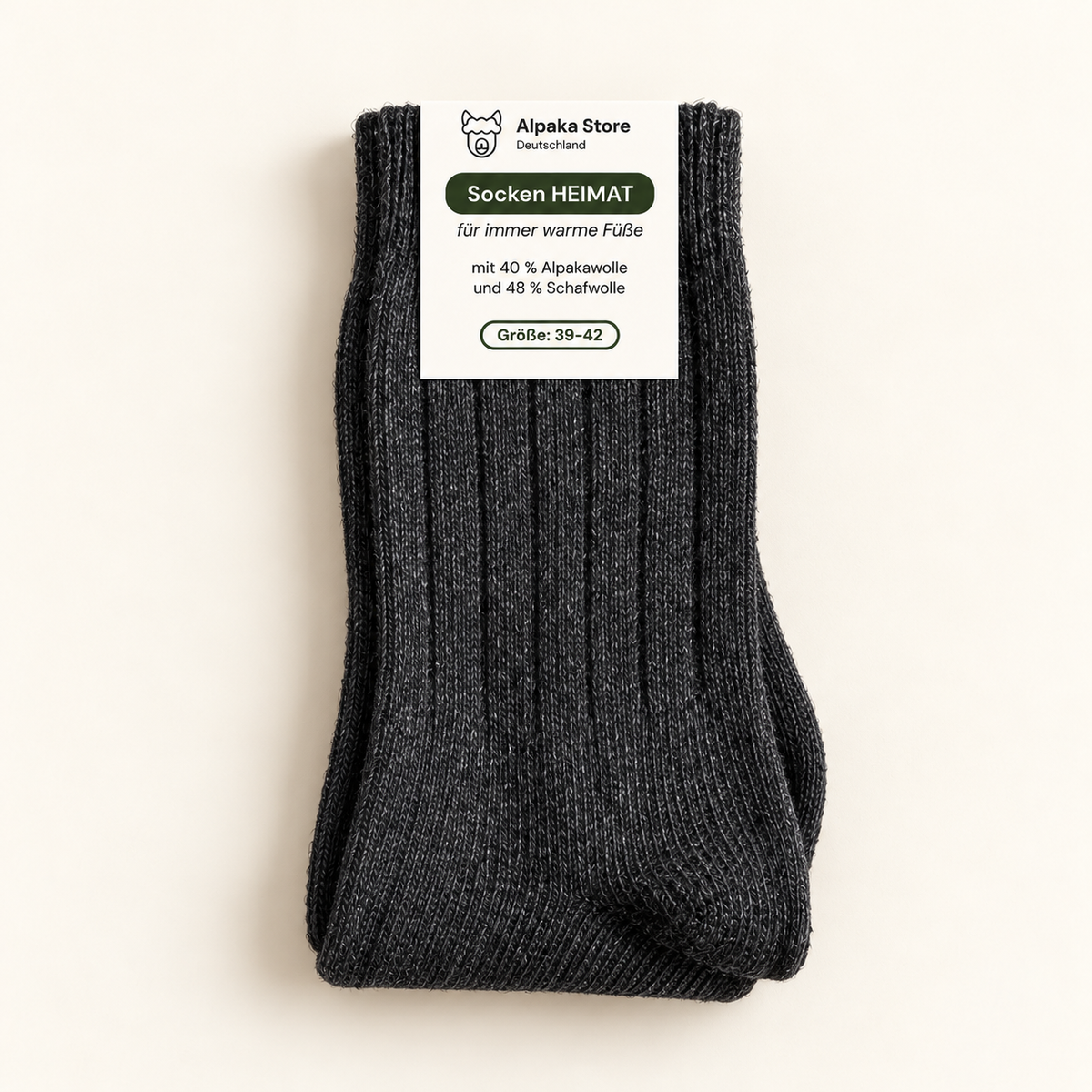 NEU: Alpaka Socken HEIMAT – 40 % Alpaka