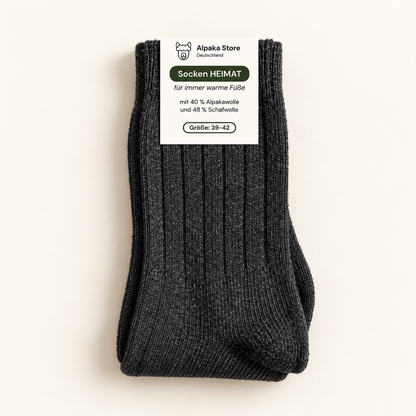 NEU: Alpaka Socken HEIMAT – 40 % Alpaka