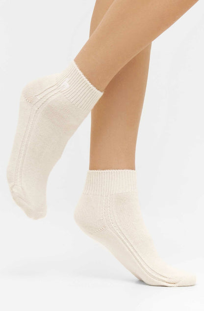 Alpaka WOHLFÜHLSOCKEN - 52% Alpaka creme