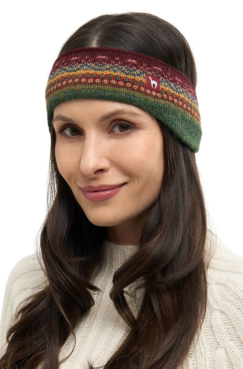 Alpaka Stirnband LUNA - 100% Alpaka