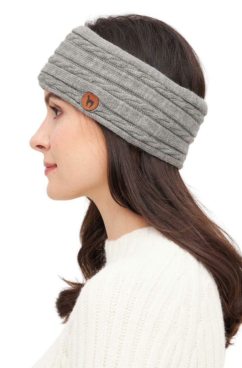 Alpaka Stirnband SUAVE - 100% Alpaka