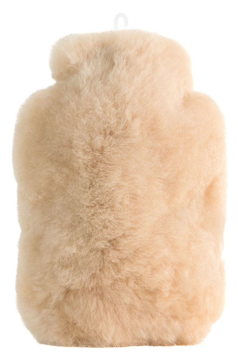 Alpaka Wärmflasche CALIENTE 1,8L beige